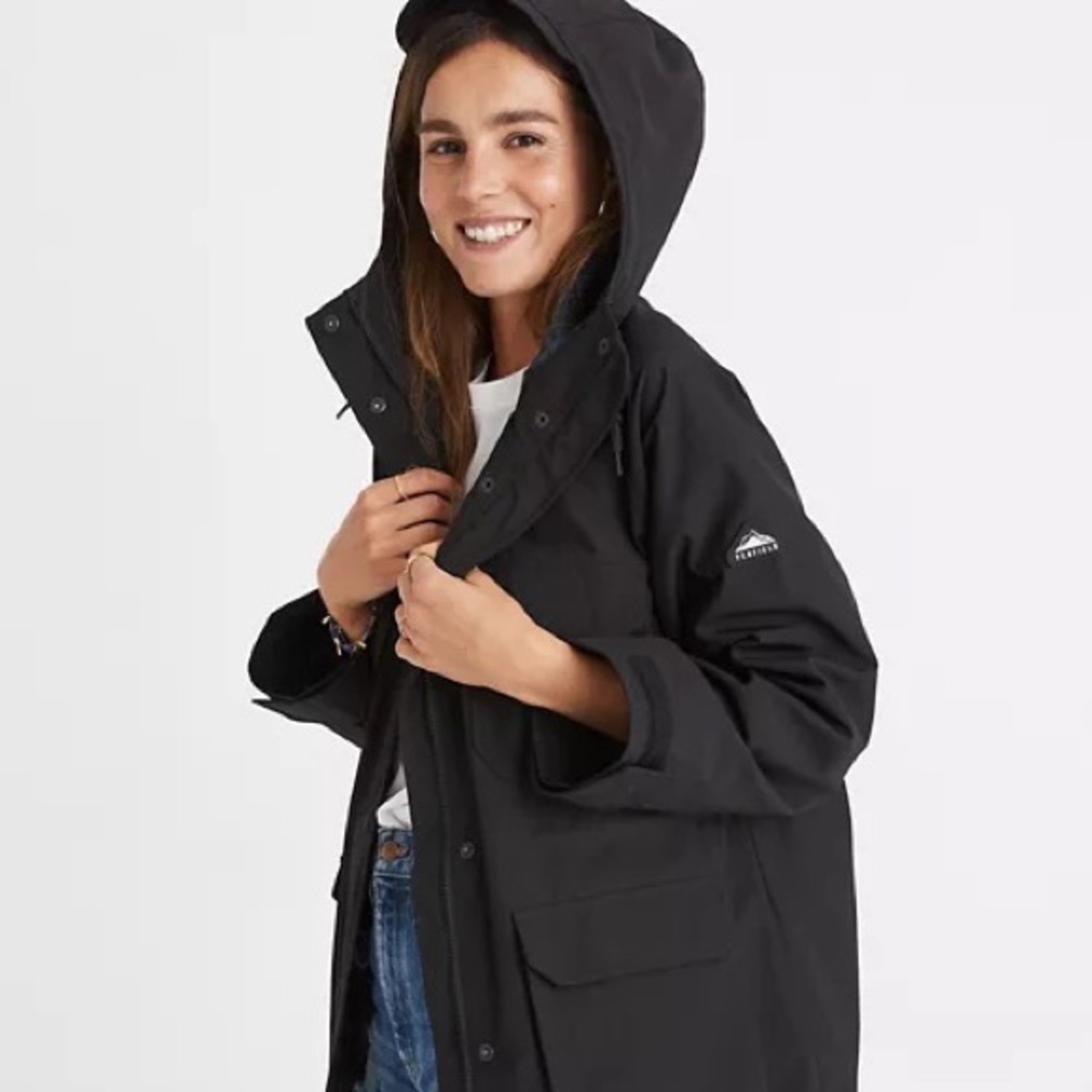 Madewell x Penfield Kasson Jacket in “True Black”